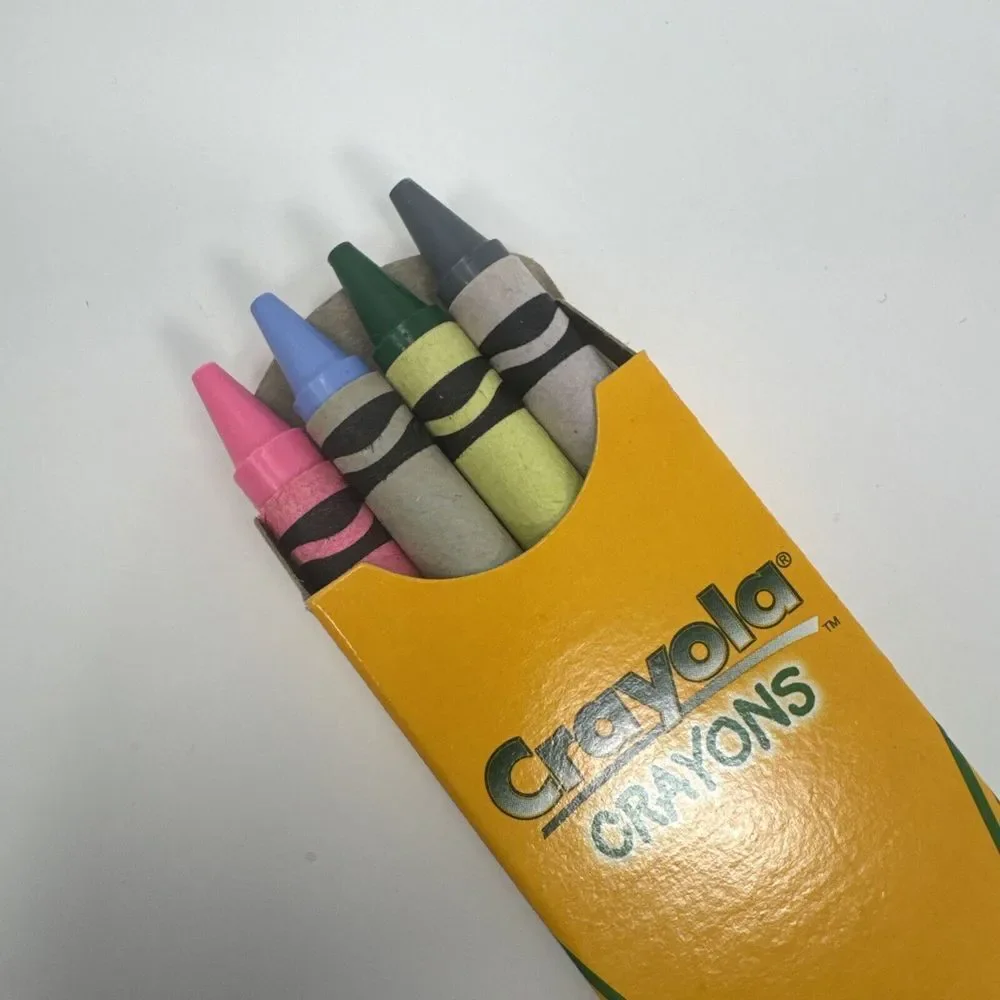 Vintage‎ Crayola Crayons Binney Smith Box 1997 NOS - Lot of 5 Packs (20 Crayons)
